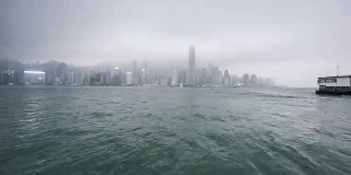 香港城市景观4k时间流逝