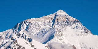 珠穆朗玛峰。
