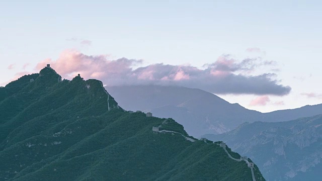 时间的流逝——中国的长城