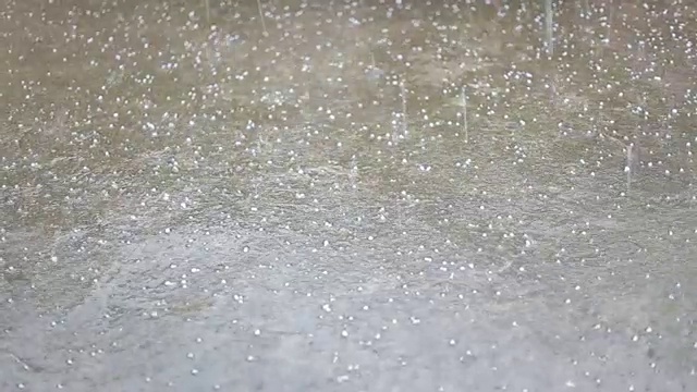 雨和冰雹