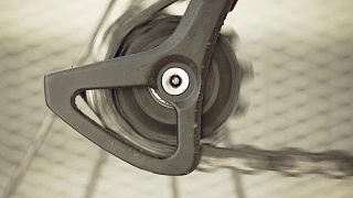 自行车变速器和链条视频素材模板下载