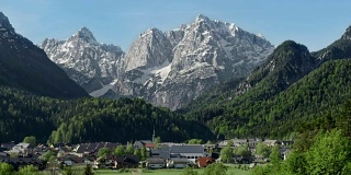 阿尔卑斯山小镇
