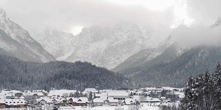 高山滑雪胜地