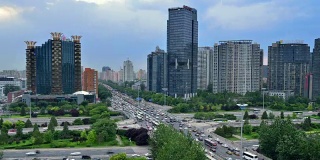 北京现代城市交通，时光流逝