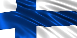 芬兰迷人的国旗