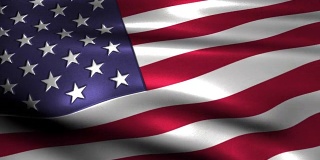 美国迷人的国旗