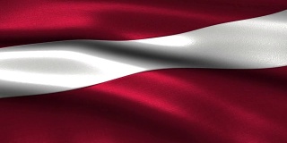 拉脱维亚迷人的国旗