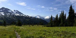 高山时间流逝