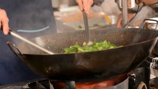 Stir-fired蔬菜视频素材模板下载