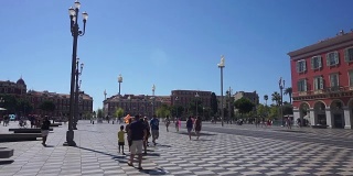 法国尼斯的马塞纳广场
