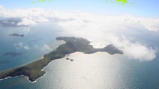 圣灵群岛鸟瞰图视频素材模板下载