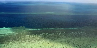 大堡礁鸟瞰图