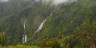 淘金:雨中最高的双瀑布