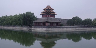中国北京颐和园的瞭望塔