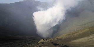 Mt.Bromo火山口