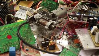 电子工业废弃物污染视频素材模板下载
