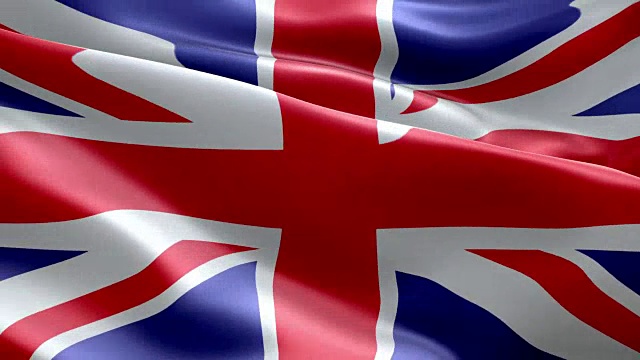 英国国旗英国波浪图案可循环元素