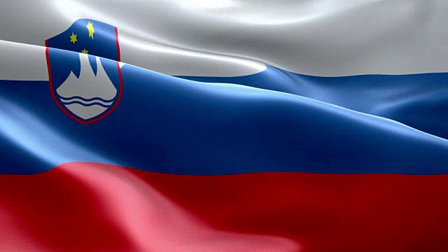 斯洛文尼亚国旗波浪图案可循环元素