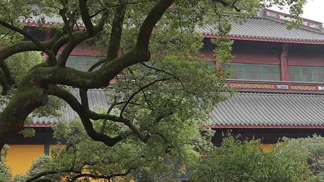 中国杭州的一个寺庙