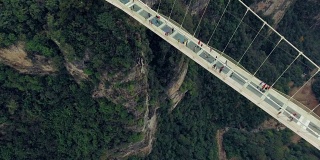 中国湖南新建玻璃桥