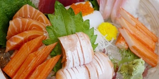 日本生鱼片组合