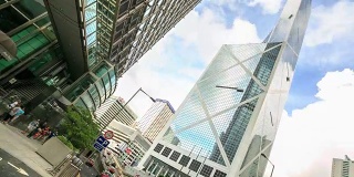 时间流逝:香港摩天大楼