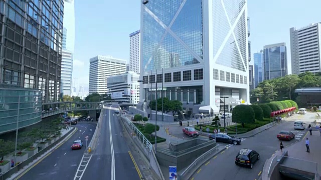 深圳市中心的现代化办公大楼