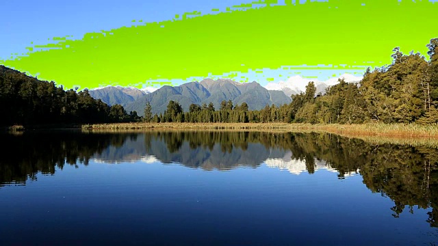 新西兰南岛的马西森湖