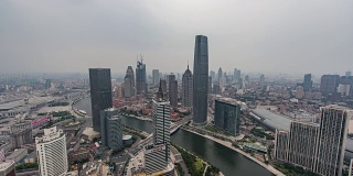 T/L WS HA天津天际线高架视图