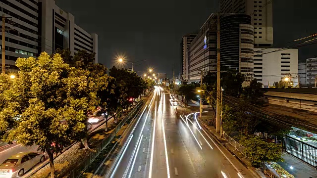 泰国曼谷Ratchada路夜景