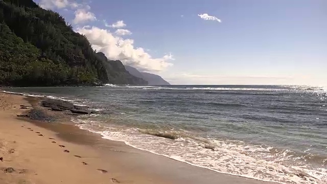 考艾岛的沙滩