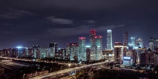 T/L WS HA ZI北京CBD区域鸟瞰图