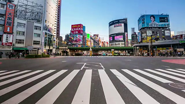 涉谷区的交通状况