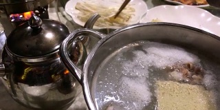 原蒙古火锅混合中式，北京，中国。