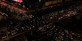MS HA北京夜间交通，交通堵塞