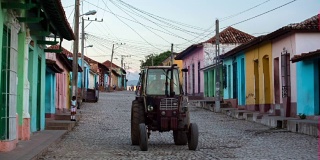 古巴:旅行:特立尼达的古巴街道