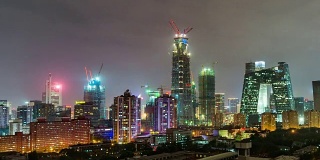 T/L MS HA ZO北京CBD区域鸟瞰图