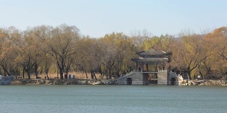 北京颐和园的古桥