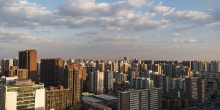 T/L WS HA Urban Residential Area Changing in Sunlight /北京，中国