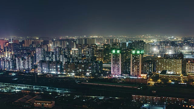 T/L WS HA Urban Residential Area at Night /中国北京