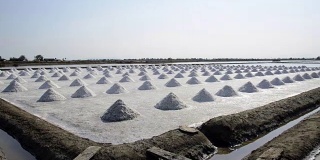 盐场工业，大面积制盐