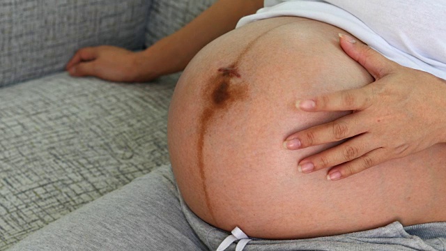 孕妇9个月