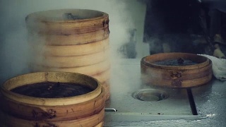中国蒸饺是真的视频素材模板下载
