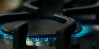 蓝色火焰煤气炉