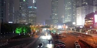 Defocused to Focused - Cityscape And Traffic Shanghai