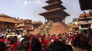 加德满都尼泊尔视频素材模板下载