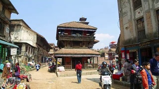 加德满都尼泊尔视频素材模板下载