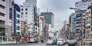 穿越日本东京的上野时光流逝