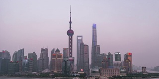 T/L WS HA TD Shanghai Sunset /上海，中国
