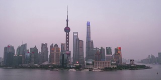 T/L WS HA ZI Shanghai Sunset /上海，中国